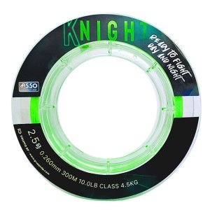 Asso Knight 300m 0.218mm 3.2kg Fluorescent Chartreuse - Img 2