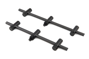 Buzz Bar Fox Black Label Carbon Adjustable, 3 Posturi, 22-25cm, 2buc/set - Img 3