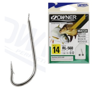 Carlige Legate Owner RL-560 No.16 70cm 0,12mm