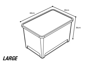 Cutie Nash Bank Life Stacker Storage Box, Large - Img 4