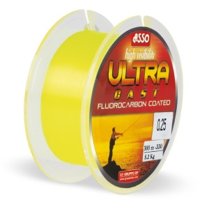 Fir Asso Ultra Cast 0.20mm 6.50kg 150m Galben Fluo - Img 2