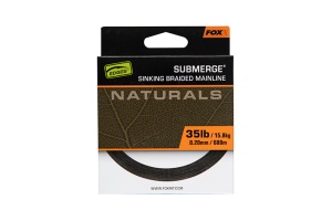 Fir Fox Submerge Naturals Sinking Braid Mainline, Naturals Green, 600m