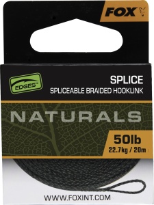 Fir Textil Fox Edges Naturals Splice Hooklength, 50lbs, 20m - Img 2