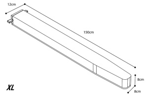 Husa Picheti Nash Subterfuge Bankstick Bag XL,150x12x8cm - Img 3