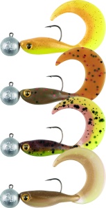 Micro Grub Tail Mixed UV Colour Pack loaded