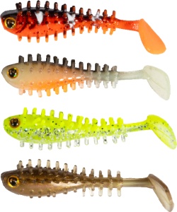 Micro Spikey UV Mixed Colour Pack 4cm 8pcs - Img 1