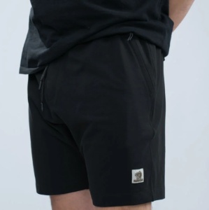 Pantaloni Scurti Nash Make It Happen Badge Shorts, Black - Img 3