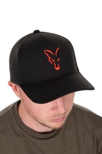 Sapca Fox Collection Baseball Cap - Black/Orange - Img 2
