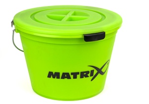 Set Nadire Matrix Fishing Lime Bucket, Galeata 20L + Capac + Lighean + Sita Ø=35cm - Img 2