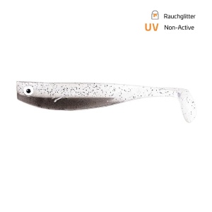 Shad Zeck ZANDER Gummi 9cm Rauchglitter 3buc
