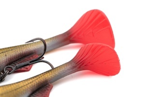 Super Slick Shad 23cm 9" Loaded Ultra Realistic Roach - Img 4