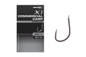 X1 Commercial Carp Size 16 Barbless