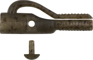 Clips Plumb Pierdut Fox Edges Camo Slik Lead Clip + Pegs Nr.7, 10buc/plic - Img 2
