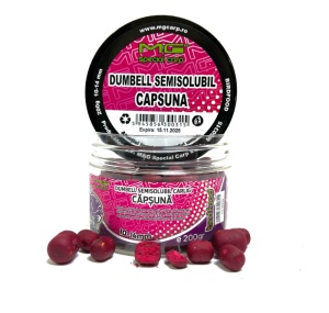 Dumbell Semisolubil cârlig Capsună MG0315