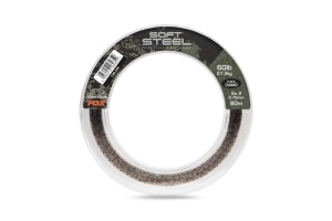 Fir Monofilament Fox Soft Steel Fleck Leader, Camo