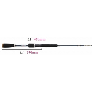 Lanseta Sakura Horosha HORS 804H 2.44m 4tr 15-50gr - Img 2