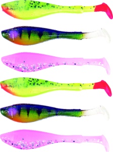 Mini Fry UV Mixed Colour Pack 3 7cm 6pcs