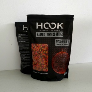 MultiColor PELLET MIX - Spicy Fish 4mm 1KG