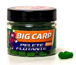 PELETE FLOTANTE FEEDER BIG CARP - SCOICA (VERDE) 6mm 20g