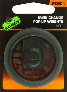Plumbi Fox Kwik Change Pop-Up Weights, No.1, 10buc/blister