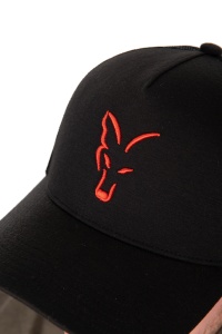 Sapca Fox Collection Trucker Cap - Black/Orange - Img 3