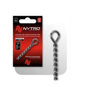 Spin Momeala Otel Nytro 8mm Twisted Method Bait Spike 10buc - Img 2