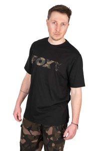 Tricou Fox Black/Camo Logo T-Shirt - Img 3