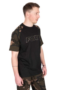 Tricou Fox Black/Camo Outline T-Shirt - Img 3