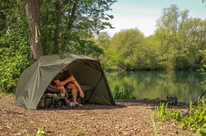 Umbrela tip Cort Fox Easy Brolly, 250x160x120cm - Img 4