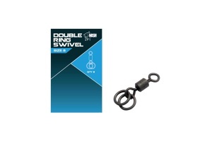 Vartej Nash Double Ring Swivel, 8buc/plic