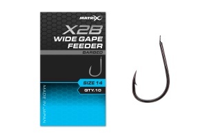 X2B Wide Gape Feeder Size 10 Barbed