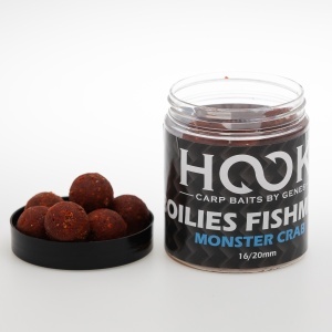 BOILIES DE CARLIG HARD FISHMEAL 16/20MM 250ML MONSTER CRAB