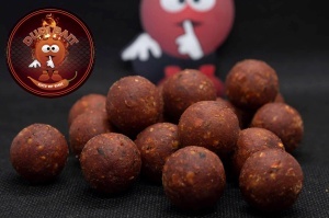 Boilies Solubil "Mister Red Super Hot" 24 mm 1 kg