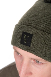 Caciula Fox Collection Bobble Hat - Green/Black - Img 3