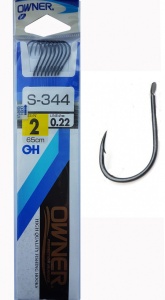 Carlige Legate Owner S-344 No.2 65cm 0,22mm