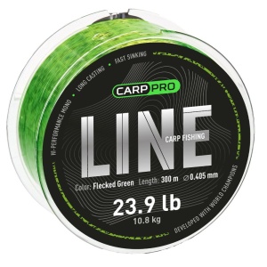 Fir monofilament Carp Pro Flecked Green 300m