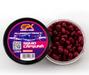 FLUOROATTRACT+ FEEDER SQUID & CAPSUNA 10 & 14mm 40g (cu pluta)
