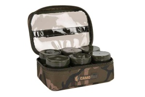 Geanta Momeala Fox Camolite 8 Pot Hookbait Case, 25x17x10cm - Img 2