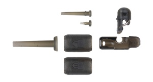 Kit Monturi Fox Edges Heli-Clips, 3buc/plic