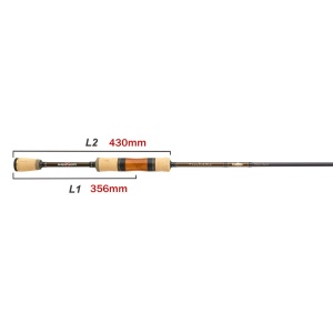 Lanseta Sakura Tsubaki Spinning Big Water Hunter TSU 803M 2.44m 3tr 20gr - Img 2