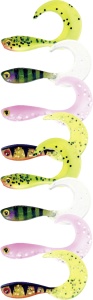 Micro Grub Tail UV Mixed Colour Pack 4cm 8pcs