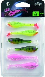 Mini Fry UV Mixed Colour Pack 3 7cm 6pcs - Img 2