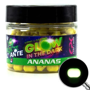 PELETE FLOTANTE FEEDER GLOW IN THE DARK ANANAS 6mm 15g (UV)