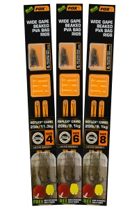 Rig Fox Edges Wide Gape Beaked PVA Bag, 2buc/plic