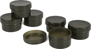 Set Borcane Momeala Fox Edges Hookbait Pots, Half, 6buc/set - Img 4