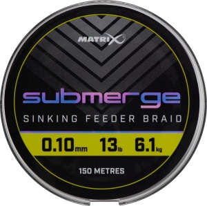 Submerge Sinking Feeder Braid 0.10mm 150m