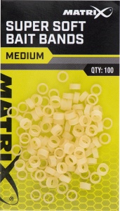 Super Soft Bait Bands Medium 100pcs - Img 1