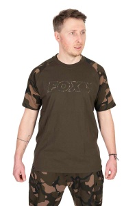 Tricou Fox Khaki/Camo Outline T-Shirt - Img 3