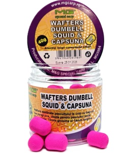 Wafters Dumbell Squid & Capsună 10mm MG5984 - Img 1