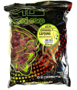 Boilies Semisolubil Capsună 5kg 20mm MG1060 - Img 1